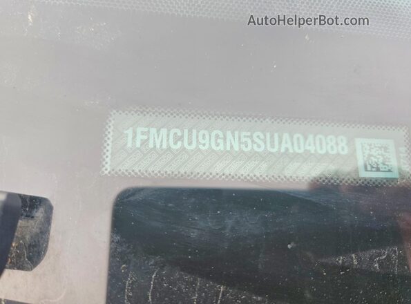 1FMCU9GN5SUA04088 2025 FORD ESCAPE Белый Вид наклейки с VIN-кодом