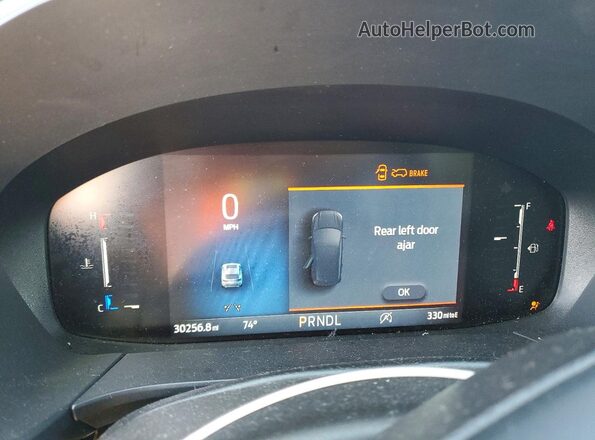 1FMCU9GN7SUB32347 2025 FORD ESCAPE Gray Widok zestawu wskaźników