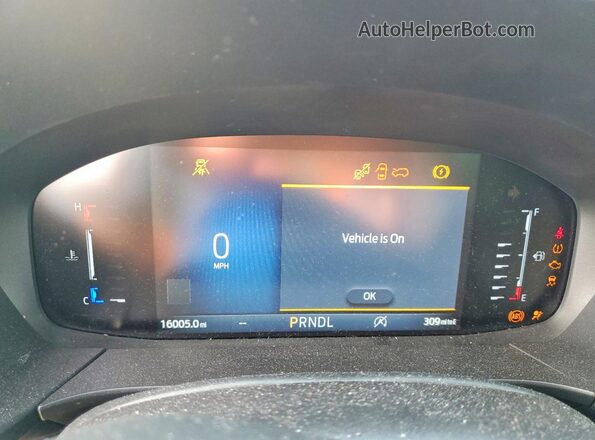 1FMCU9GN8RUA79443 2024 FORD ESCAPE Silver Widok zestawu wskaźników
