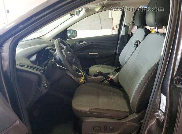 1FMCU9GX0GUB51038 2016 FORD ESCAPE Gray Vista interior delantera