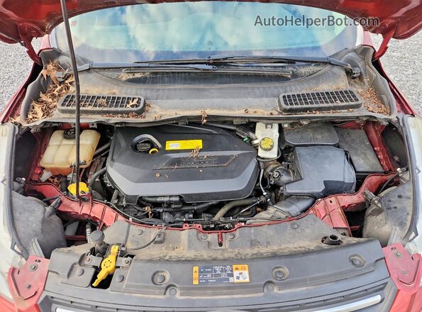 1FMCU9GX2GUB21152 2016 FORD ESCAPE Красный Вид подкапотного пространства