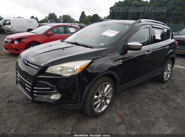 1FMCU9GX2GUC53926 2016 FORD ESCAPE Черный Передняя левая четверть