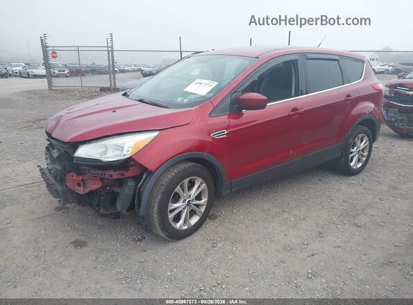 1FMCU9GX3GUB33553 2016 FORD ESCAPE Red Przód lewy