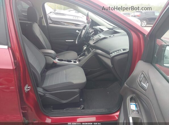 1FMCU9GX3GUB33553 2016 FORD ESCAPE Red Widok wnętrza z przodu