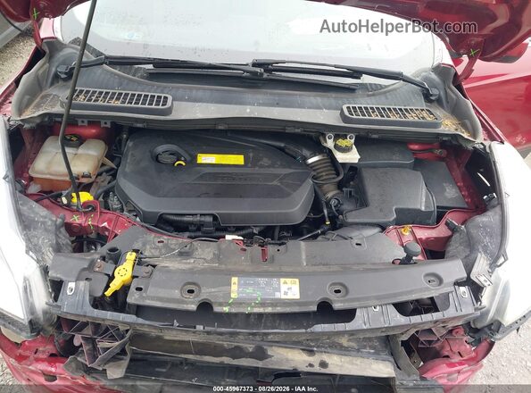 1FMCU9GX3GUB33553 2016 FORD ESCAPE Red Widok z tyłu