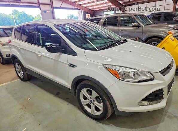 1FMCU9GX3GUB74751 2016 FORD ESCAPE White Սալոնի դիմացի տեսք