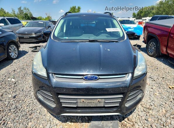 1FMCU9GX4GUA82368 2016 FORD ESCAPE Black Widok zestawu wskaźników