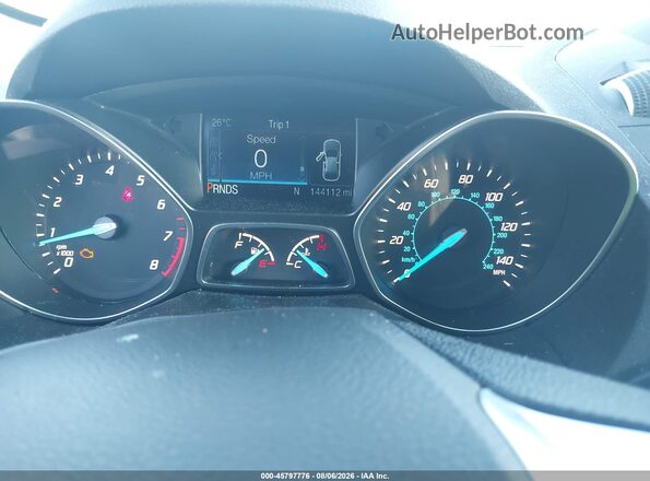 1FMCU9GX4GUC33838 2016 FORD ESCAPE Gray Widok tylnych siedzeń