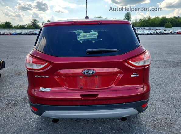 1FMCU9GX5GUA93587 2016 FORD ESCAPE Red Հետևի տեսք