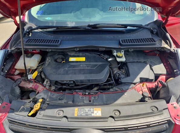 1FMCU9GX6GUC33193 2016 FORD ESCAPE Burgundy Vista del compartimento del motor