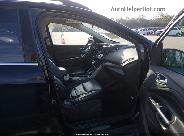 1FMCU9GX6GUC71507 2016 FORD ESCAPE Black წინა სალონის ხედი