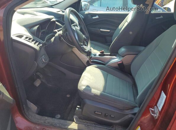 1FMCU9GX7GUC75937 2016 FORD ESCAPE Burgundy წინა სალონის ხედი