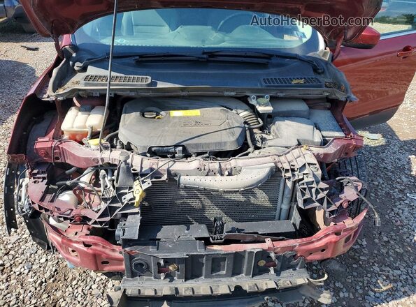 1FMCU9GX7GUC75937 2016 FORD ESCAPE Burgundy ძრავის განყოფილების ხედი
