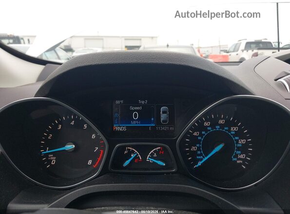 1FMCU9GX8GUC89250 2016 FORD ESCAPE White Rear seats view