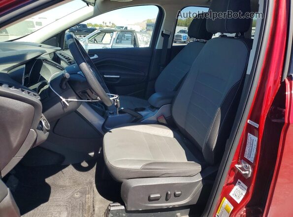 1FMCU9GX9GUA52136 2016 FORD ESCAPE Red Widok wnętrza z przodu