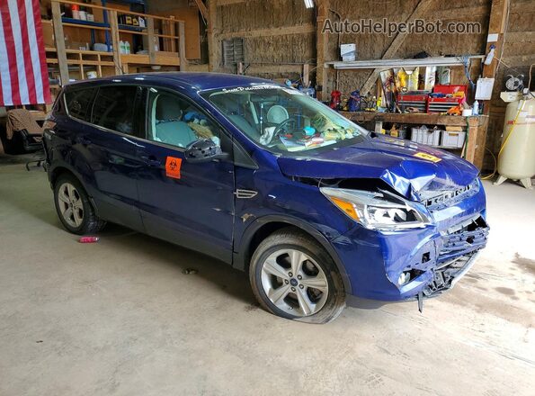 1FMCU9GXXGUB98433 2016 FORD ESCAPE Blue Przód prawy
