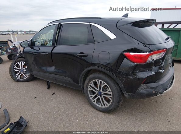 1FMCU9H63MUB06225 2021 FORD ESCAPE Черный Задняя левая четверть