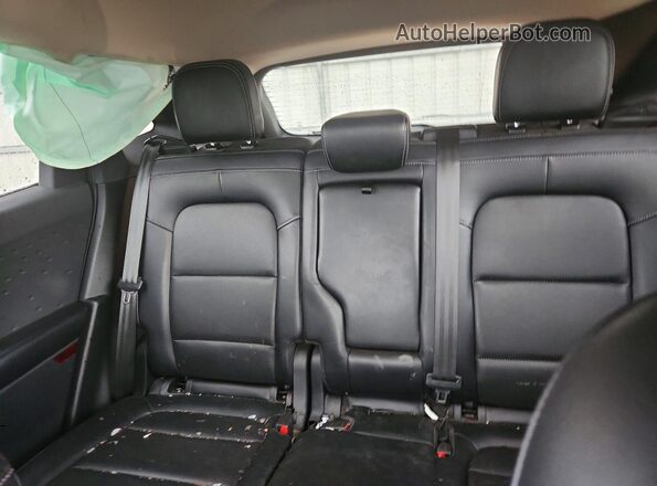 1FMCU9H65LUC46355 2020 FORD ESCAPE Black Vista de los asientos traseros