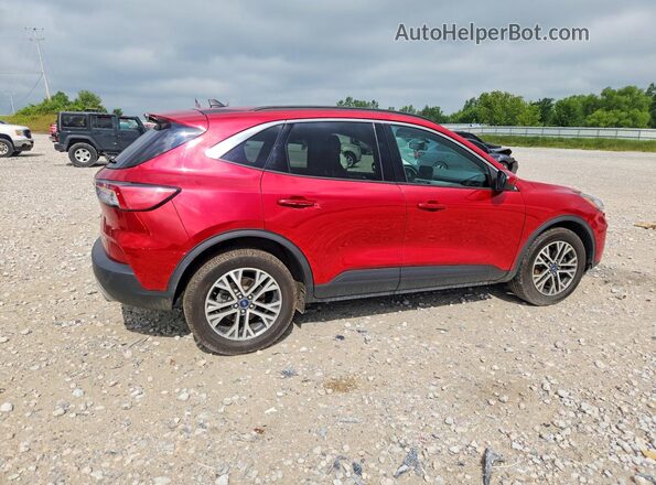 1FMCU9H65MUB09577 2021 FORD ESCAPE Red Հետևի աջ