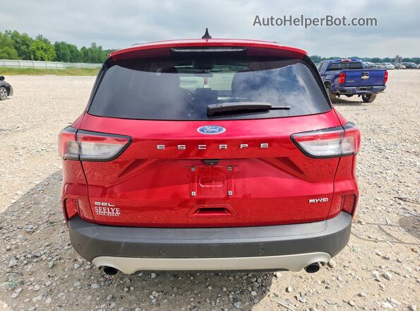 1FMCU9H65MUB09577 2021 FORD ESCAPE Red Հետևի տեսք