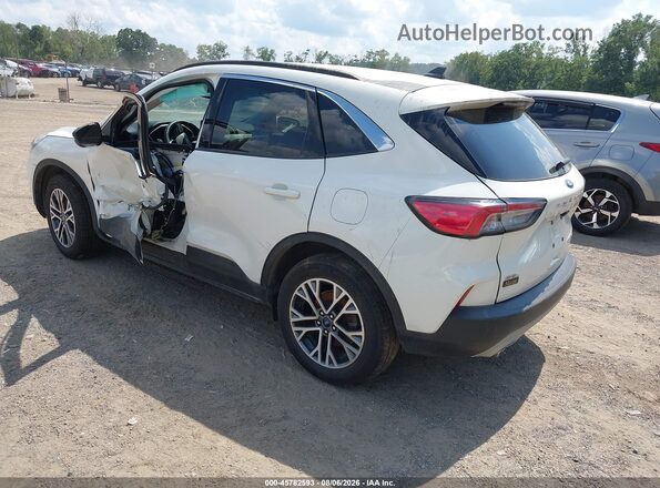 1FMCU9H65NUB83082 2022 FORD ESCAPE White Задня ліва чверть