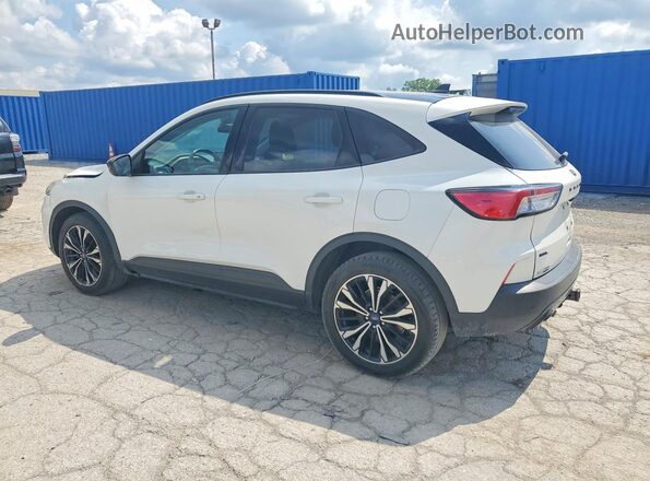 1FMCU9H92NUA87307 2022 FORD ESCAPE White Trasero izquierdo