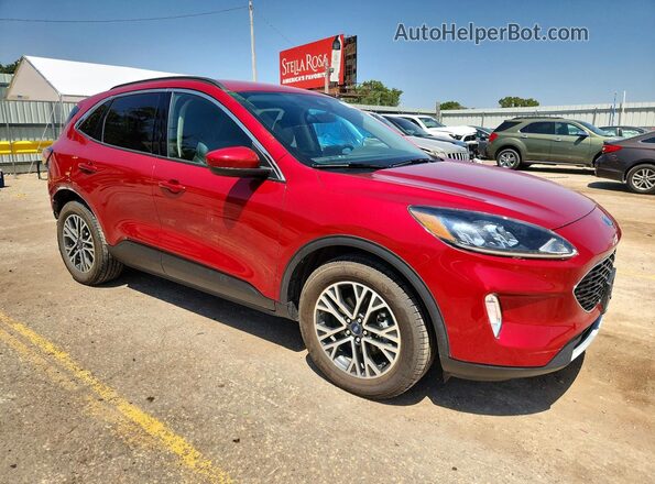 1FMCU9H98LUB98926 2020 FORD ESCAPE Красный Передняя правая четверть
