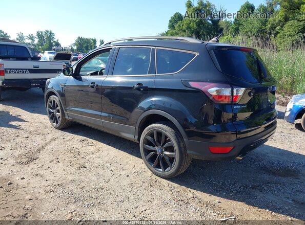 1FMCU9HD0JUD01015 2018 FORD ESCAPE Black Հետևի ձախ