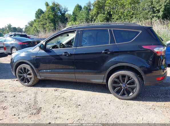 1FMCU9HD0JUD01015 2018 FORD ESCAPE Black Սալոնի 360 աստիճան տեսք
