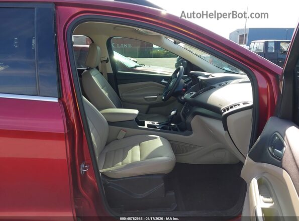1FMCU9HD1JUB25351 2018 FORD ESCAPE Red Vista interior delantera