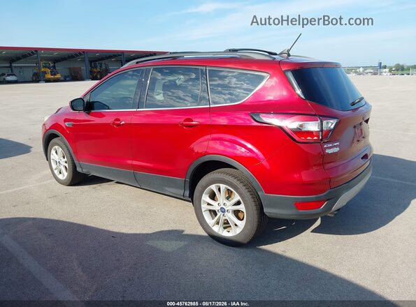1FMCU9HD1JUB25351 2018 FORD ESCAPE Red Vista interior de 360 grados