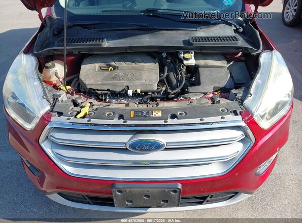 1FMCU9HD1JUB25351 2018 FORD ESCAPE Red Vista trasera