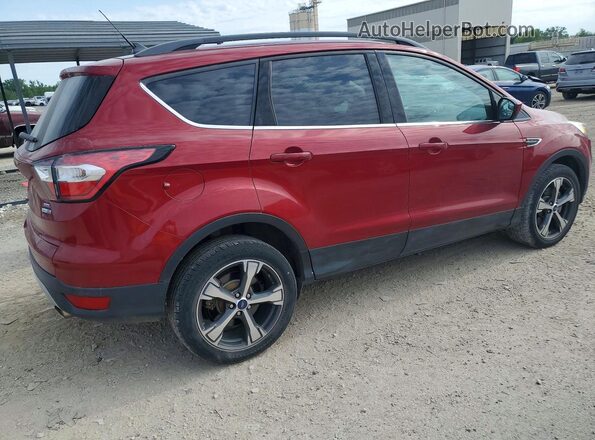 1FMCU9HD1JUD43919 2018 FORD ESCAPE Красный Задняя правая четверть