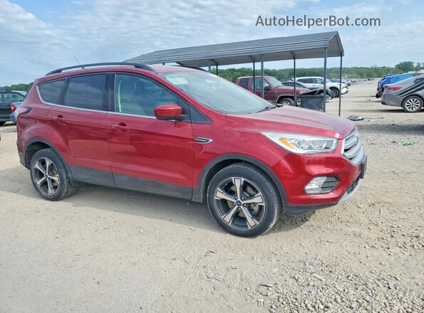 1FMCU9HD1JUD43919 2018 FORD ESCAPE Красный Передняя правая четверть