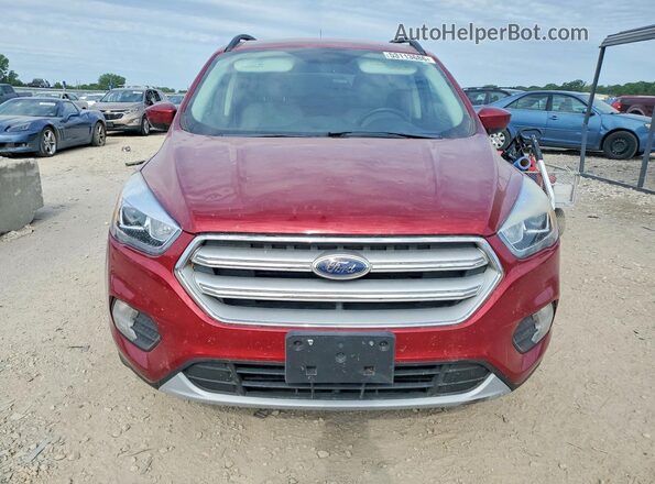 1FMCU9HD1JUD43919 2018 FORD ESCAPE Красный Вид спереди