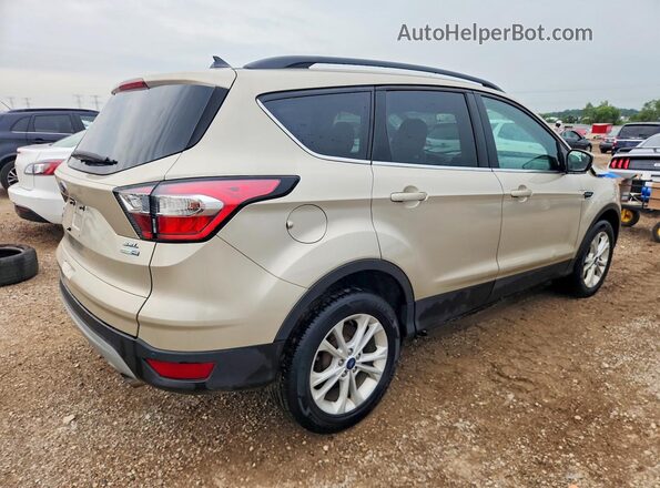 1FMCU9HD2JUA55262 2018 FORD ESCAPE Tan Rear right