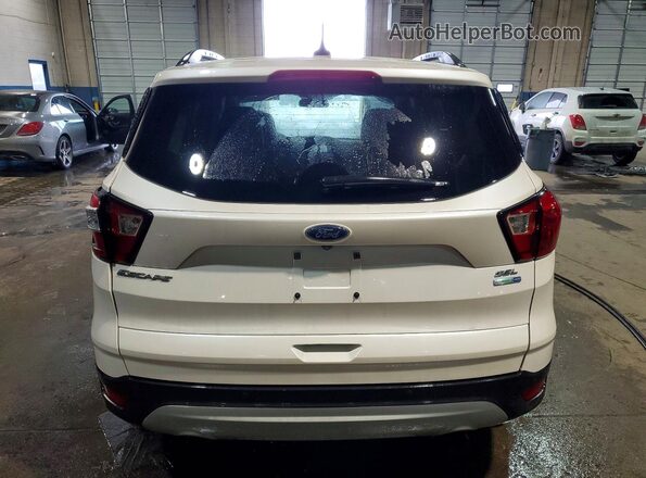 1FMCU9HD2KUB77217 2019 FORD ESCAPE White უკანა ხედი