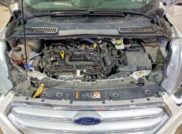 1FMCU9HD2KUB77217 2019 FORD ESCAPE White ძრავის განყოფილების ხედი