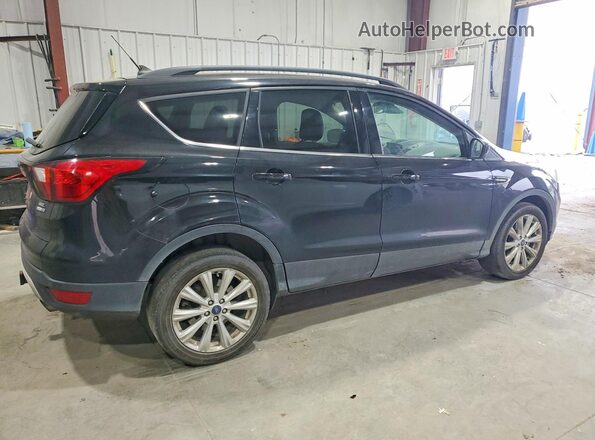 1FMCU9HD2KUB90355 2019 FORD ESCAPE Black Tył prawy
