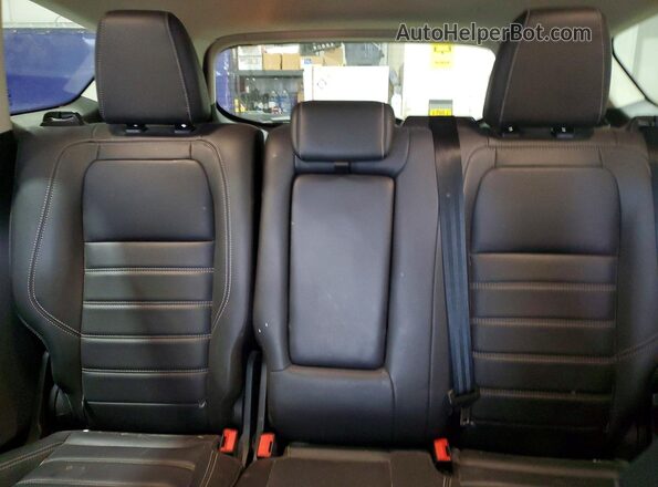 1FMCU9HD2KUB90355 2019 FORD ESCAPE Black Widok tylnych siedzeń