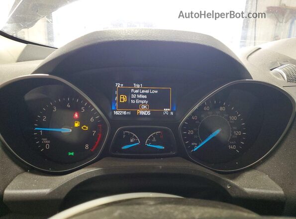 1FMCU9HD2KUB90355 2019 FORD ESCAPE Black Widok zestawu wskaźników