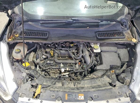 1FMCU9HD2KUB90355 2019 FORD ESCAPE Black Widok komory silnika