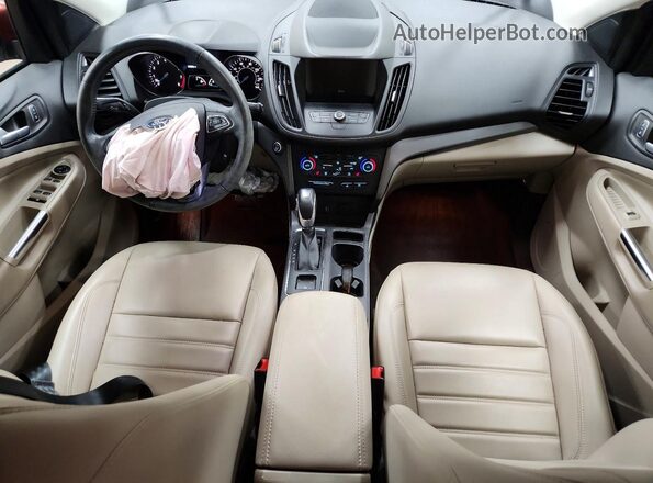 1FMCU9HD2KUC36539 2019 FORD ESCAPE Orange Вид панелі приладів
