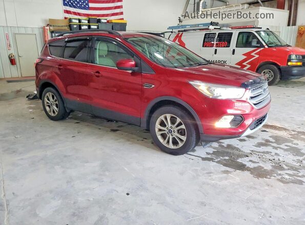 1FMCU9HD3JUA82017 2018 FORD ESCAPE Red Front view