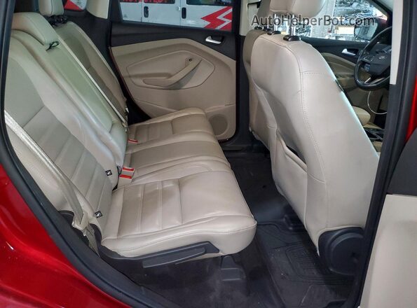 1FMCU9HD3JUA82017 2018 FORD ESCAPE Red Engine compartment view