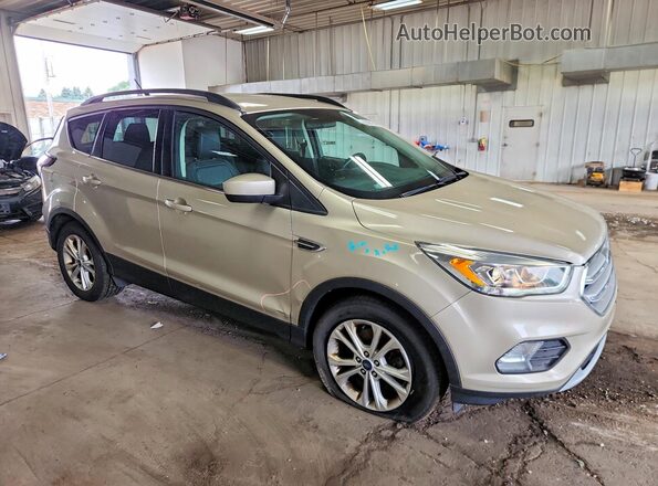 1FMCU9HD3JUB23925 2018 FORD ESCAPE Gold Przód prawy
