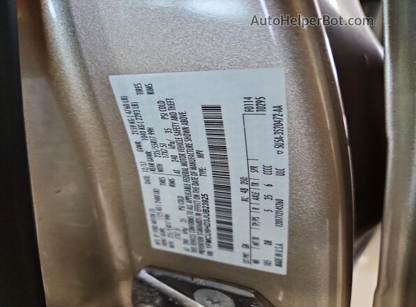 1FMCU9HD3JUB23925 2018 FORD ESCAPE Gold Widok naklejki z numerem VIN