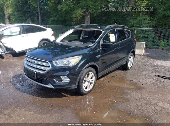 1FMCU9HD3JUB27165 2018 FORD ESCAPE Черный Передняя левая четверть