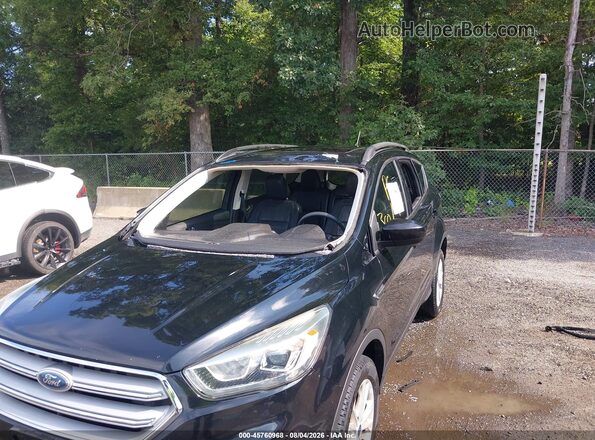 1FMCU9HD3JUB27165 2018 FORD ESCAPE Черный Вид спереди