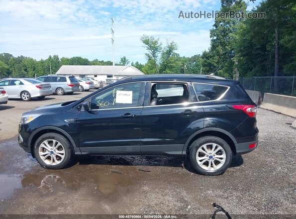1FMCU9HD3JUB27165 2018 FORD ESCAPE Черный Панорамный вид салона 360°